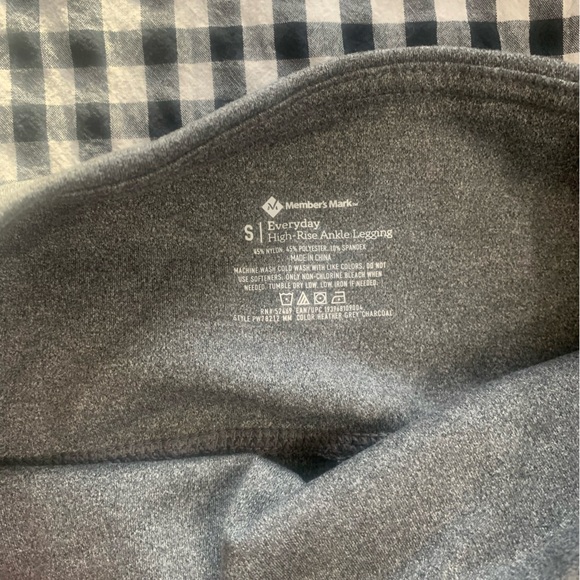 Kirkland Signature Kids Charcoal Leggings - Picture 2 of 4